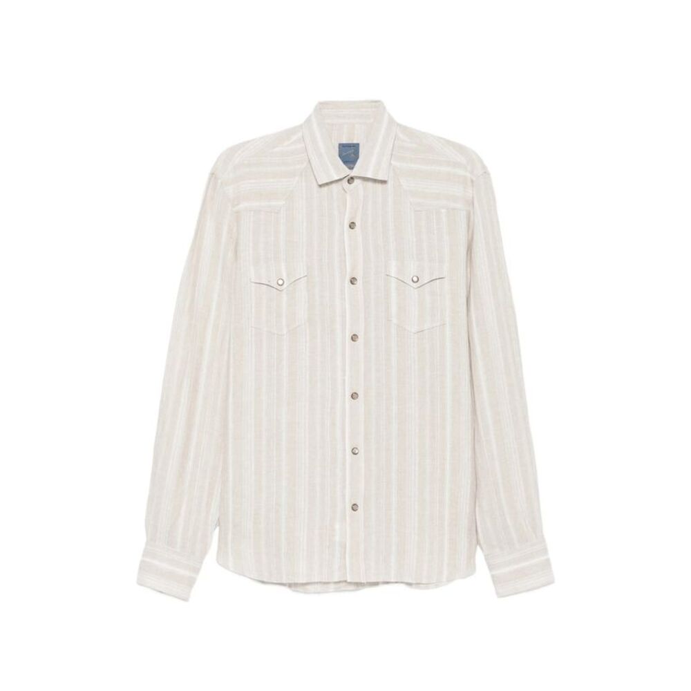 Barba Neutrals Shirts Men